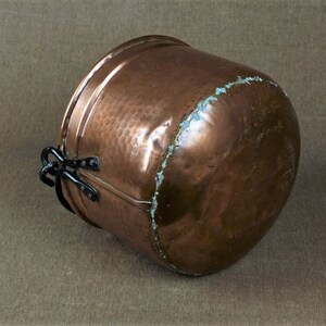 Vintage French Copper Cauldron image 4