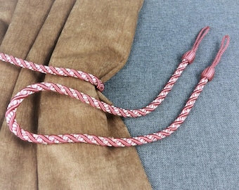 Pair of Vintage French Twisted Cord Curtain Tie-Backs
