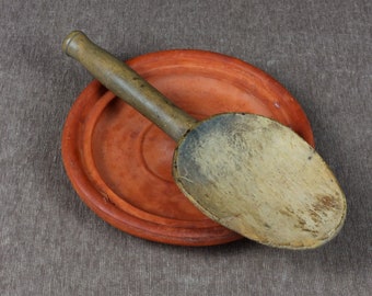 Antique French Farmhouse Butter Spoon