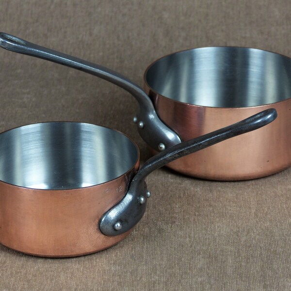 French Copper Pans Etsy