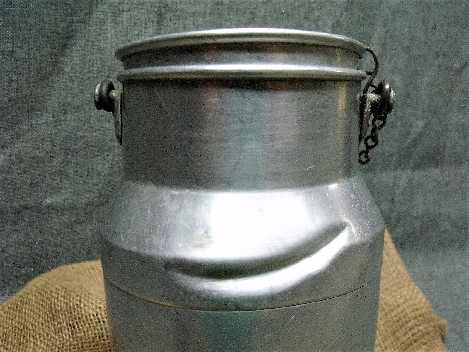 Vintage French Farmhouse Milk Can