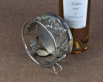 Vintage French Wine Bottle Coaster