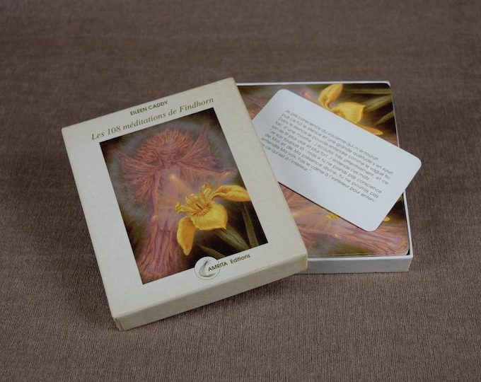 Featured listing image: Eileen Caddy Cards - "Les 108 méditations de FINDHORN" (French Edition)