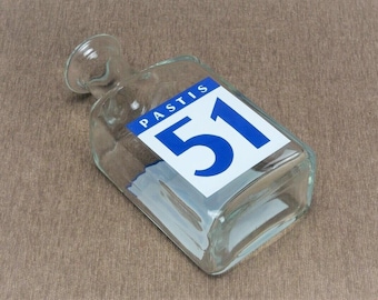 Vintage French PASTIS 51 Water Carafe