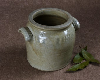 Antique French Earthenware Crock