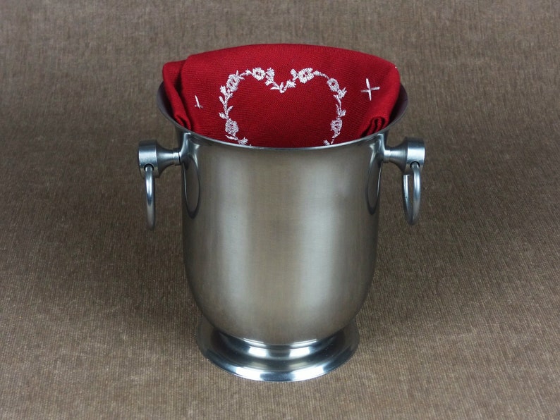 Vintage French JEAN COUZON Ice Bucket image 1