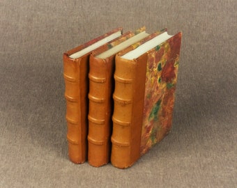 Old French Decorative Book Bundle