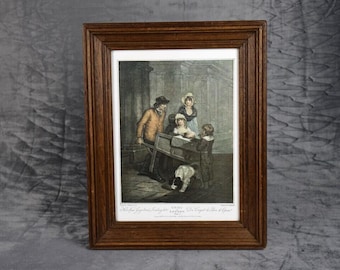 Vintage Collectible Engraving - FRANCIS WHEATLEY "Cries of London" series - Hot Spice Gingerbread Smoking Hot!