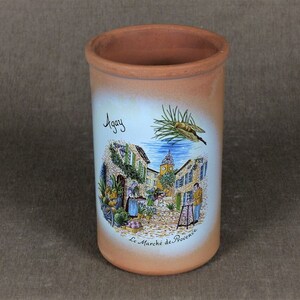 Vintage French PROVENCE Terracotta Brique à Vin Wine Cooler image 3