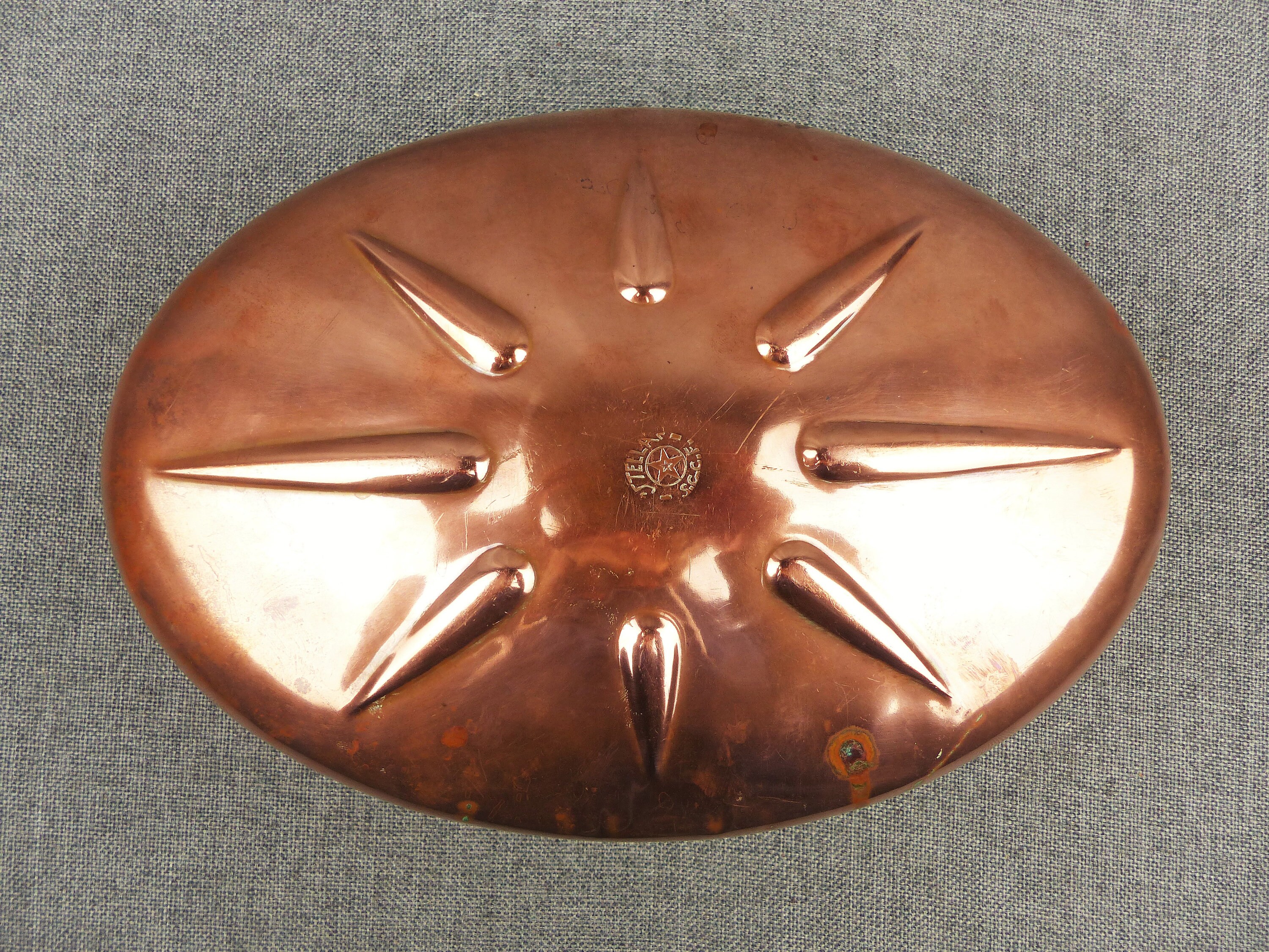 Vintage French Copper Bed Warmer