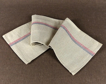 Vintage French Farmhouse Torchon / Tea Towel