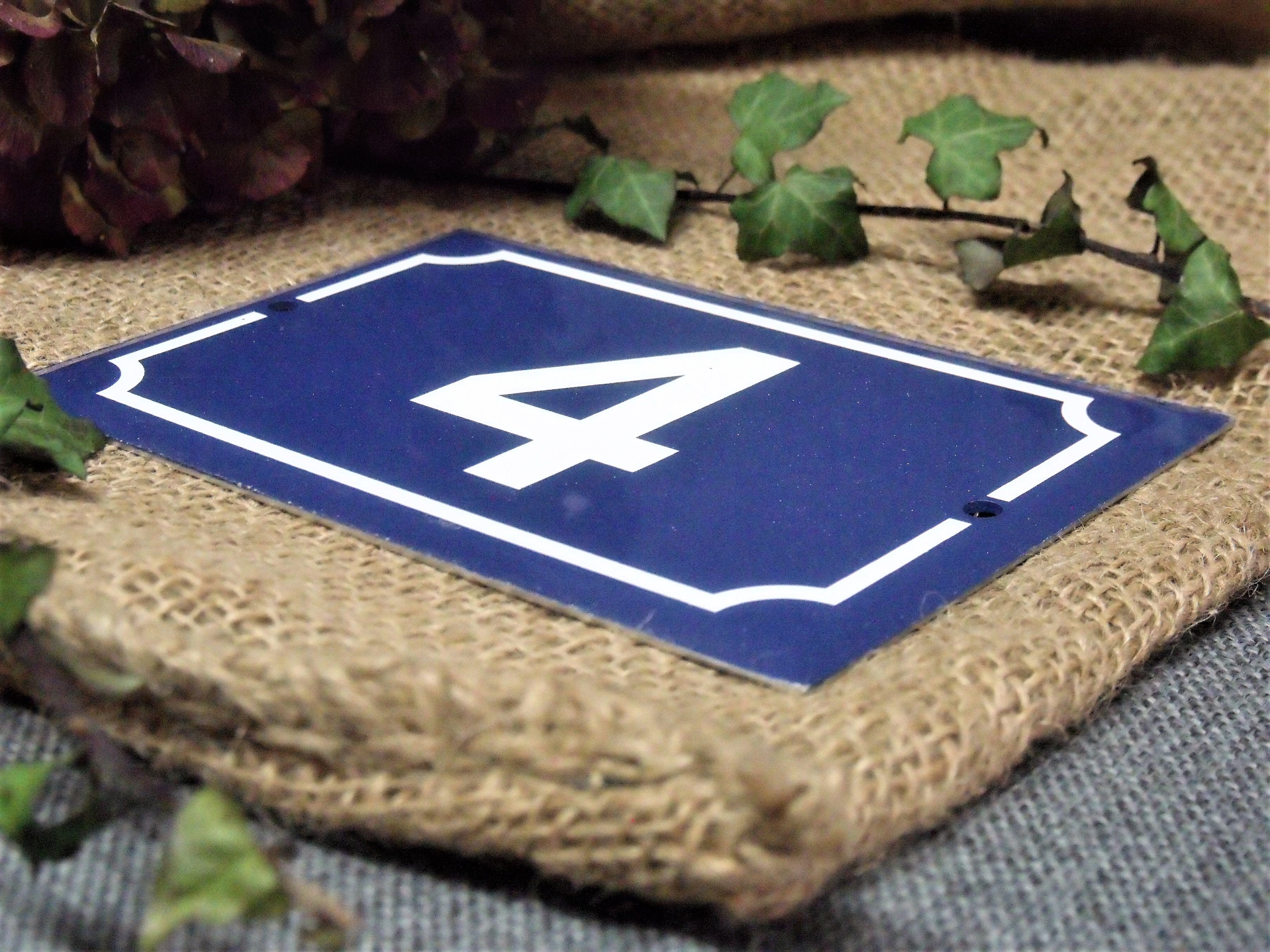 French Enamel House Numbers Australia at Christopher Halpern blog