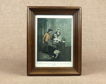 Vintage Collectible Engraving - FRANCIS WHEATLEY "Cries of London" series - Hot Spice Gingerbread Smoking Hot!
