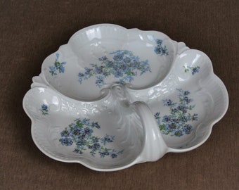 Vintage French LIMOGES Porcelain Apéritif Dish