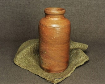Antique French Earthenware Crock