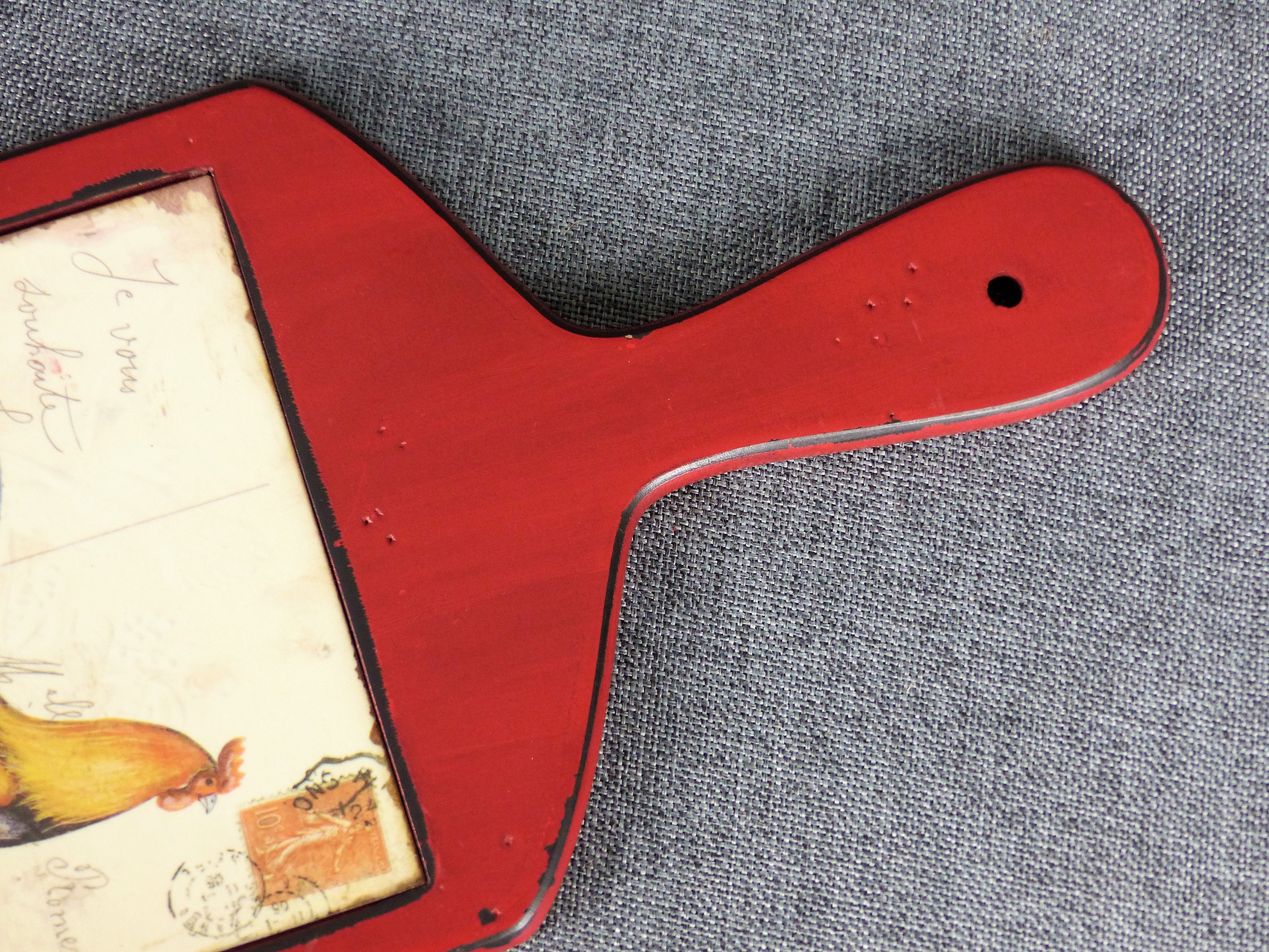 French Farmhouse Ceramic Tile Cutting Board