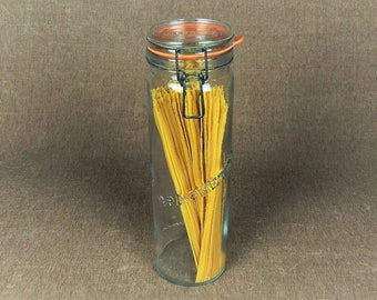 Vintage TUSCANY Farmhouse Spaghetti Pasta Jar