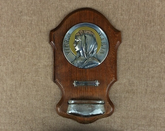 French ART NOUVEAU "Bénitier" Holy Water Font