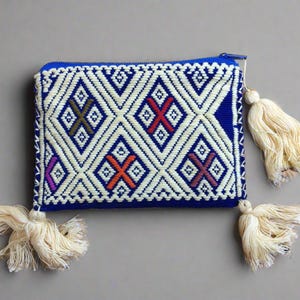 Handmade Embroidered Mexican Coin Purse - San Andres Larrainzar