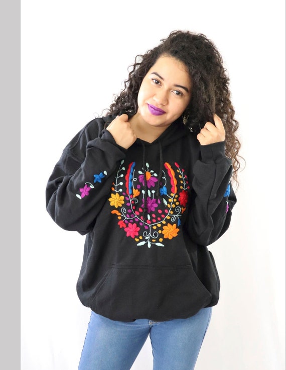 women's embroidered sweatshirt