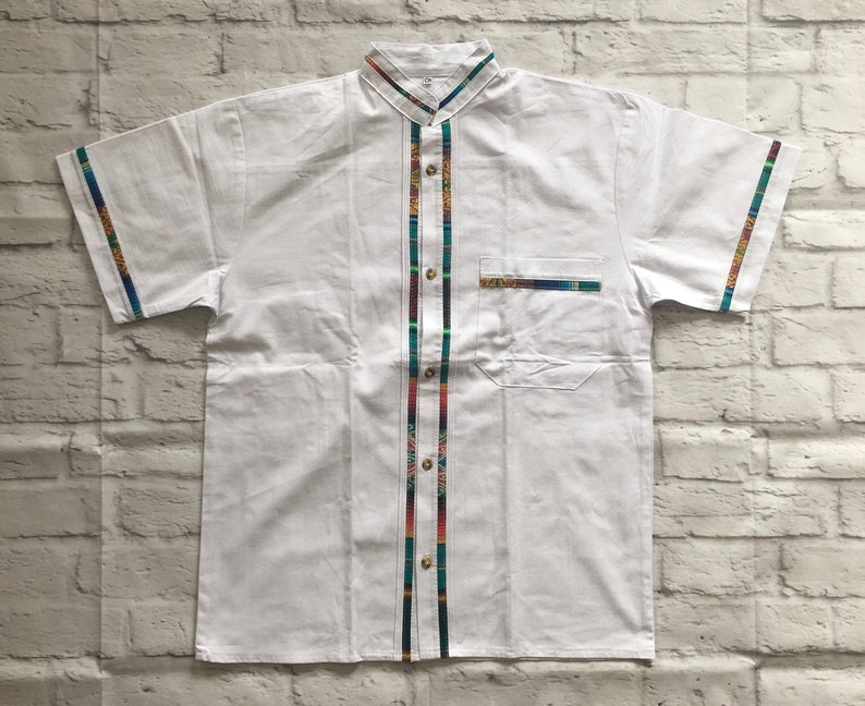Mens Guayabera Mexican Guayabera Traditional Mexican Shirt Etsy