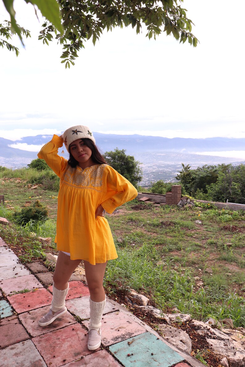 Womens Mexican Blouse Embroidered Blouse 3/4 Sleeve Blouse Etsy