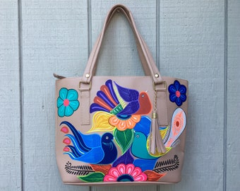 Prada Painted Tote Bags