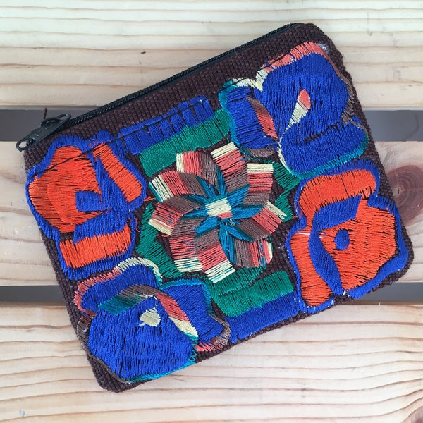 Floral Coin Purse Etsy