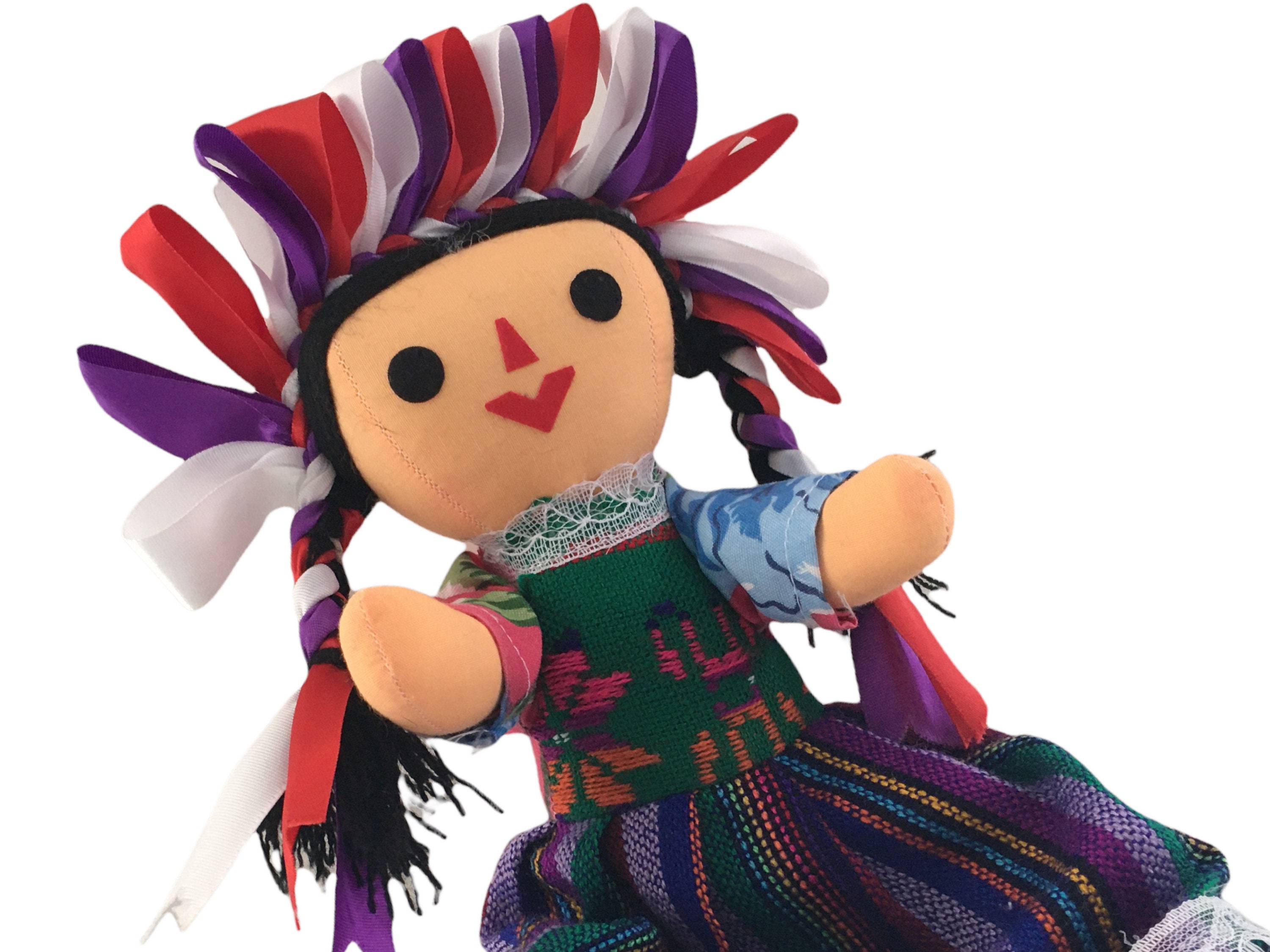 Muñeco de trapo mexicana - Etsy México