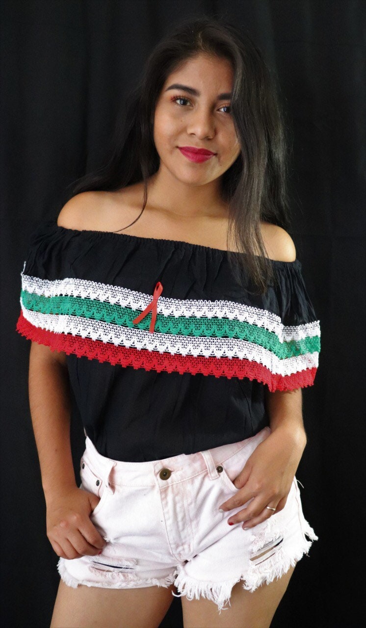 Blusa Mexicana Hecha a Mano Chiapas México - Etsy