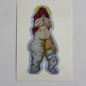 STICKER Scarlet