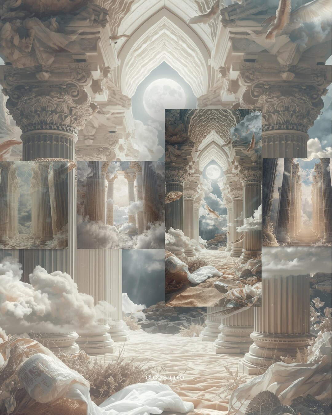 Strategy Temple Visuals Celestial Temple Oracle Visual Bundle, 54 Files, Unique Designs ...