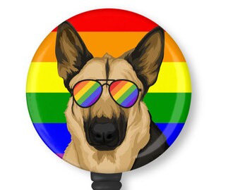german shepherd with sunglasses