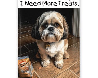 Imagine This Bone Car Magnet, I Love My Schnauzer, 2-Inch by 7-Inch