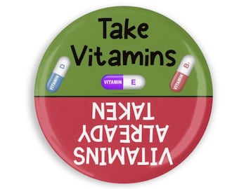 Vitamin Reminder - Etsy
