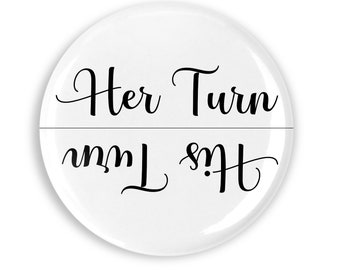 chore chart husband and wife His Turn Her Turn Funny Chores Tasks Reminder Dishwasher Fridge Magnet For Couples
