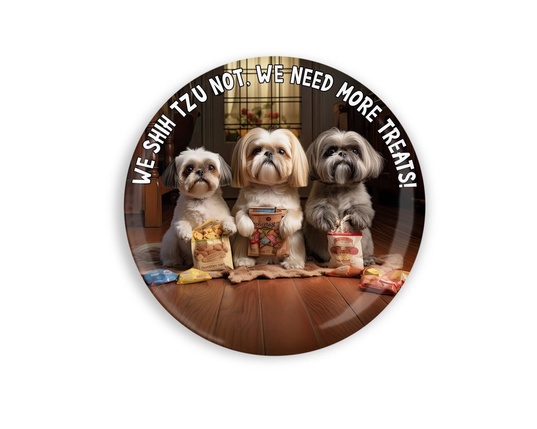 Shih Tzu Dog Lovers Gift House Rules Large Flexible Magnet Shih Tzu Dog Lovers Gift House Rules Large Flexible Magnet