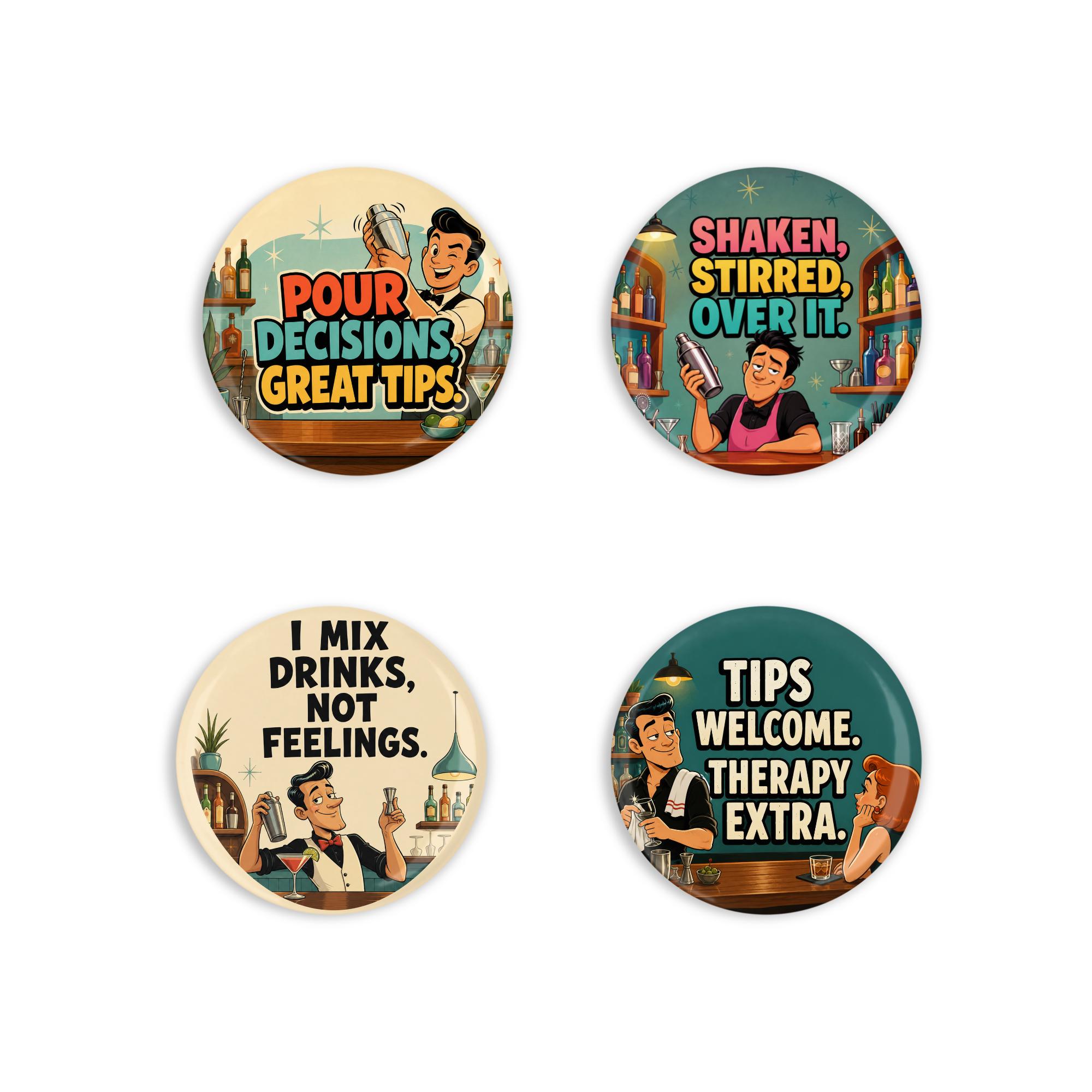 Bartenders Pins - Etsy