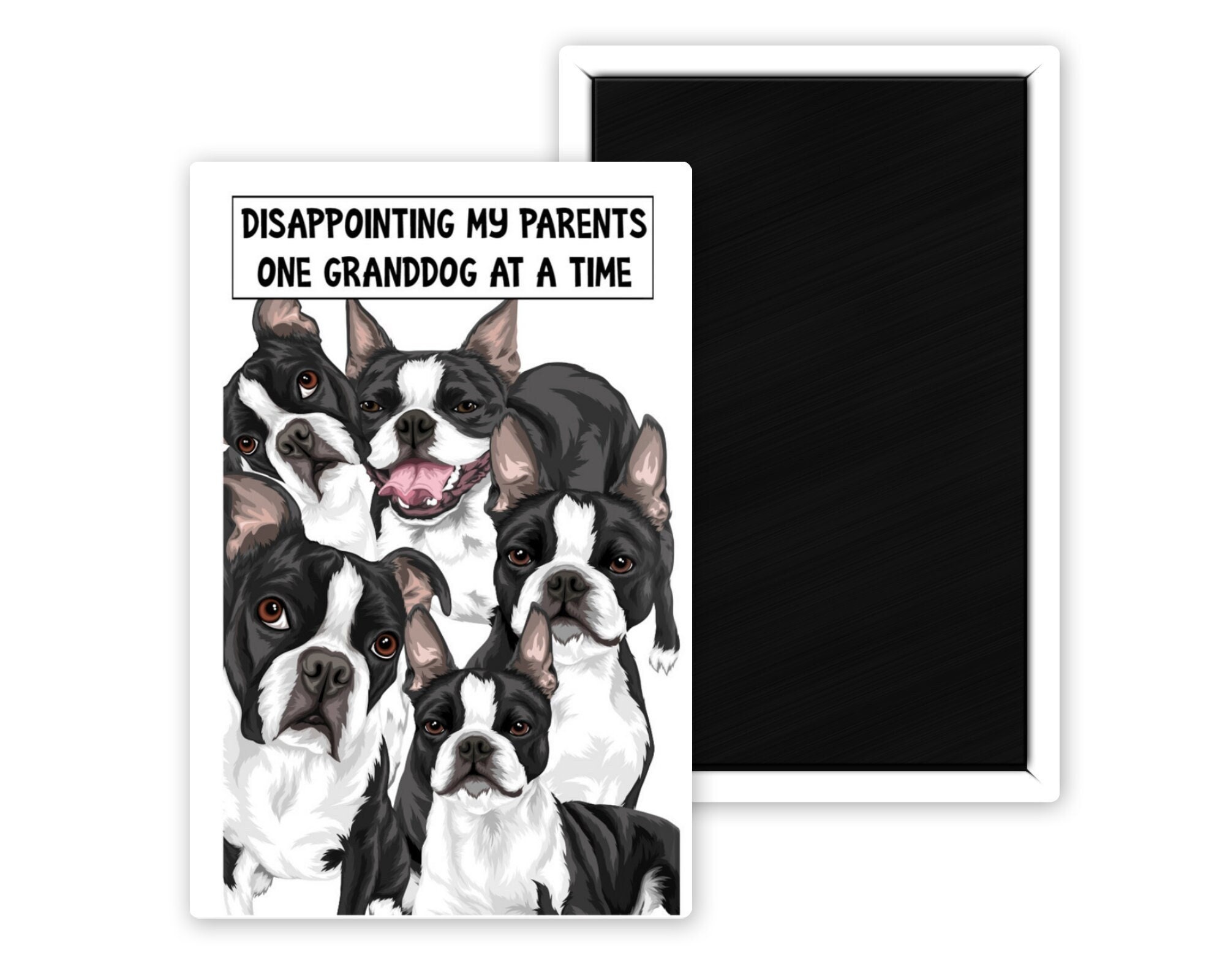 Disappointing My Parents One Granddog at A Time Funny Boston