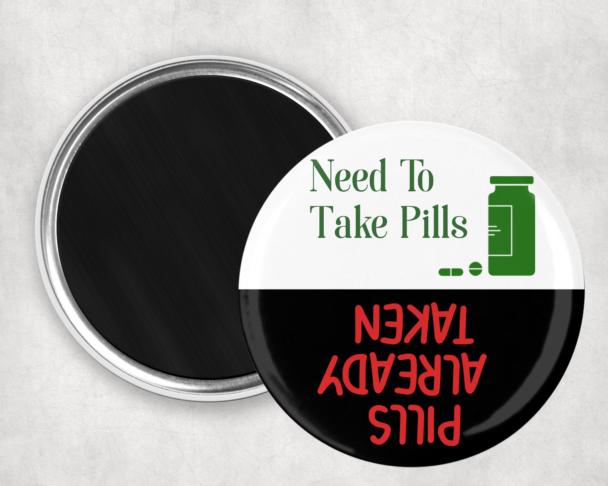 Take Pills Medication Reminder Refrigerator Memory Helper Etsy UK