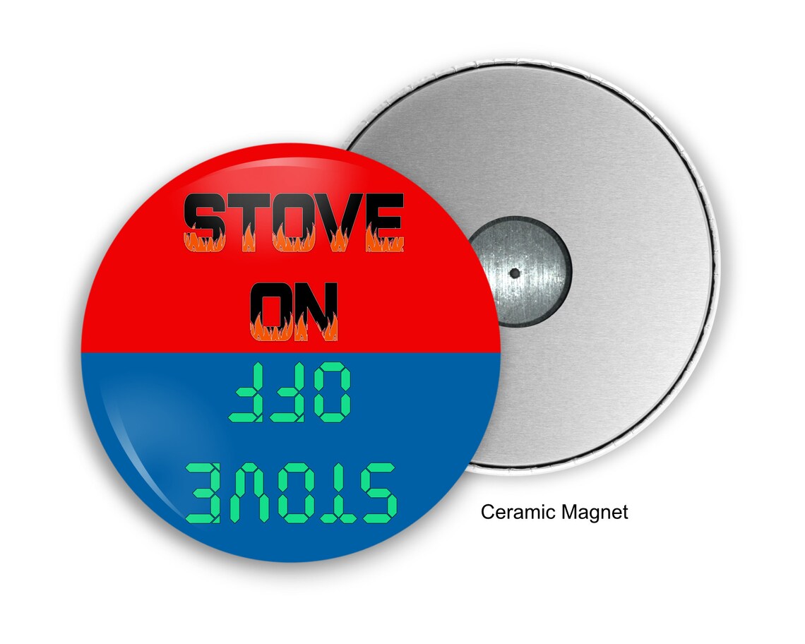 Stove On/off Reminder to Turn off the Stove Etsy
