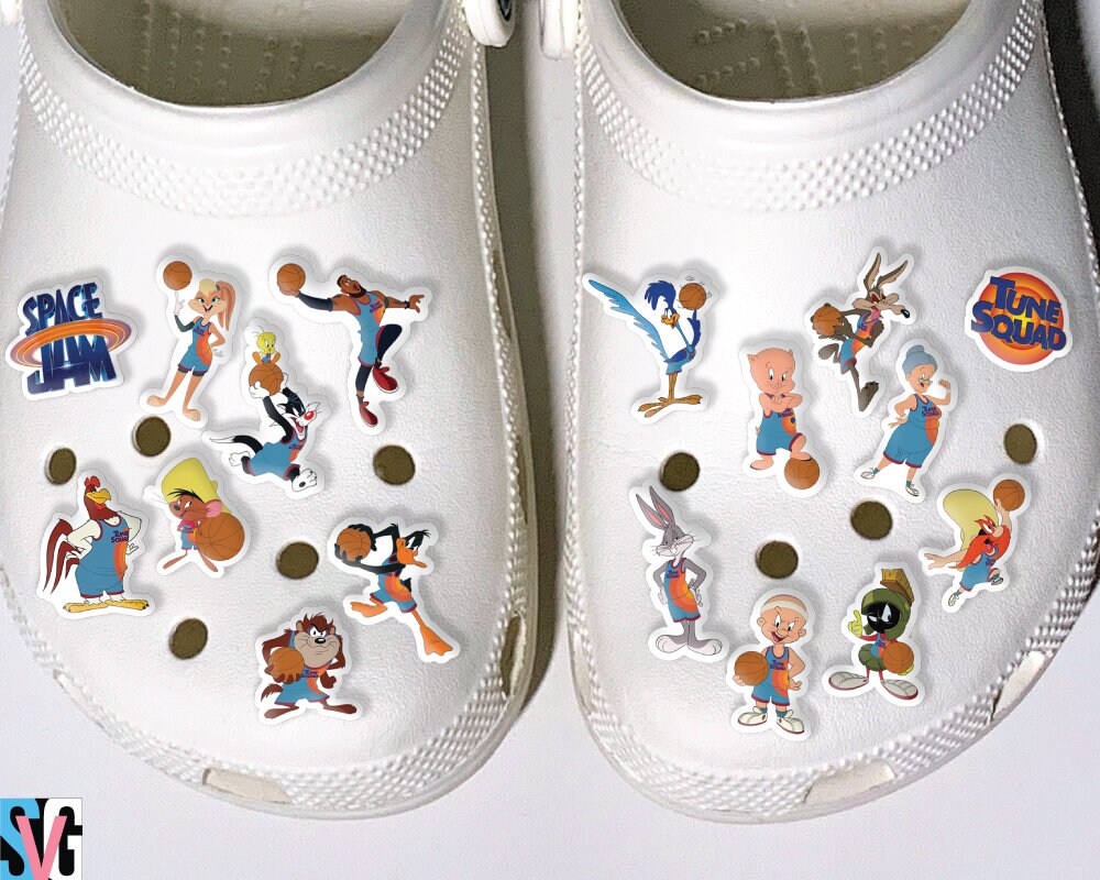 Looney Tunes Shoe Charms, Looney Tunes Character Charms, Space Charms…