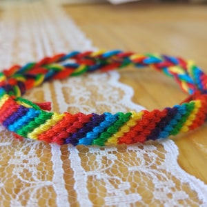 LGBT Pride Bracelet Rainbow Queer LGBTQ Gay Pride Lgbt Gift - Etsy