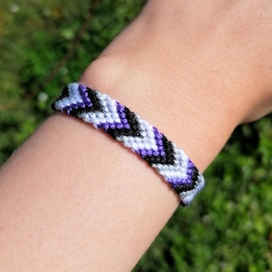 Asexual ace pride bracelet asexuality lgbt LGBTQ image 1