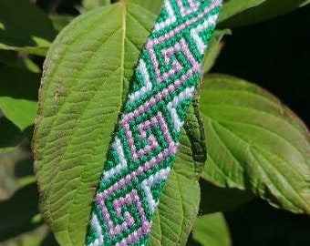 Genderqueer pride flag lgbt queer trans transgender LGBTQ non-binary friendship bracelet