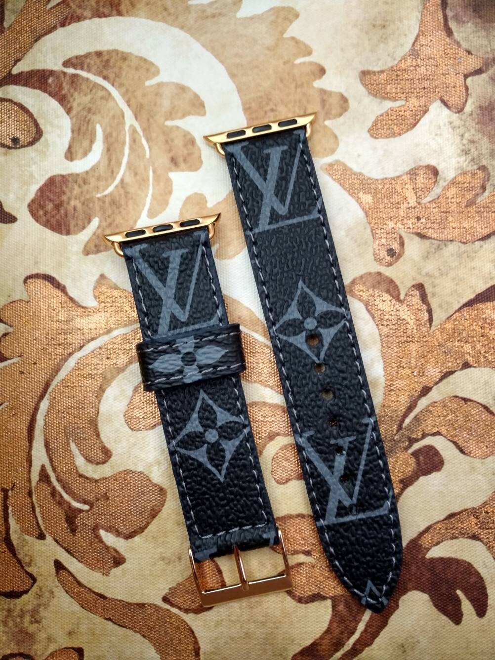 Louis Vuitton Apple Watch Band Apple Watch Band Louis | Etsy