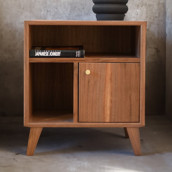 Minimalist Mid-Century Modern Nightstand