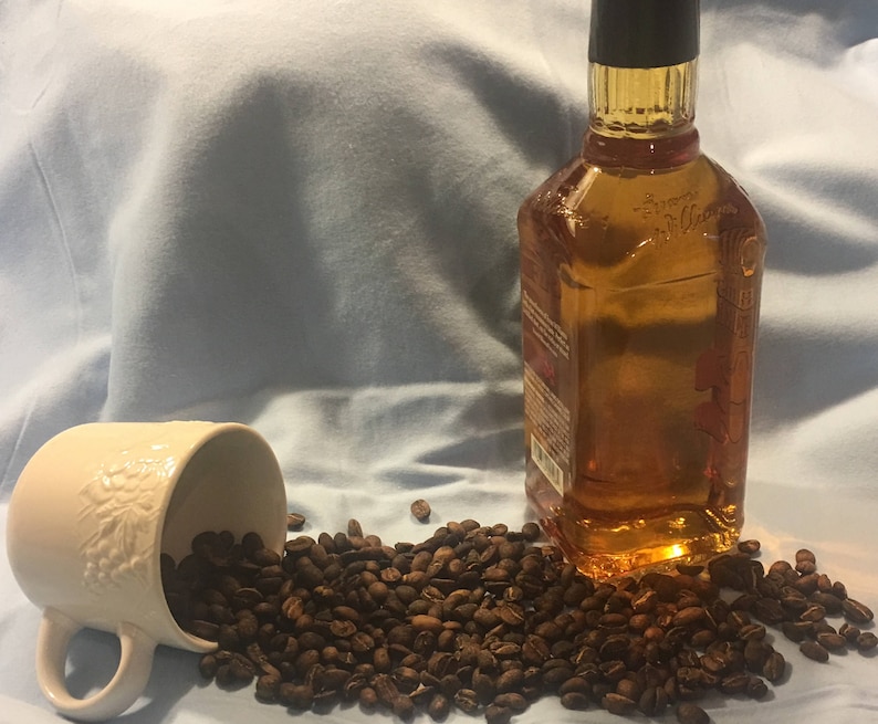 Whiskey infused coffee beans Etsy