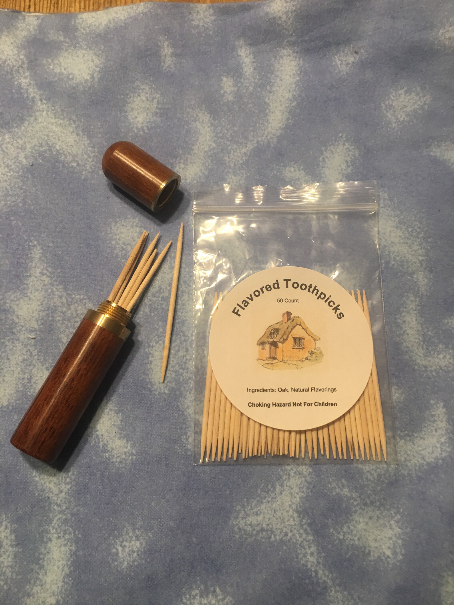 Whiskey Flavored Toothpicks with Holder Etsy