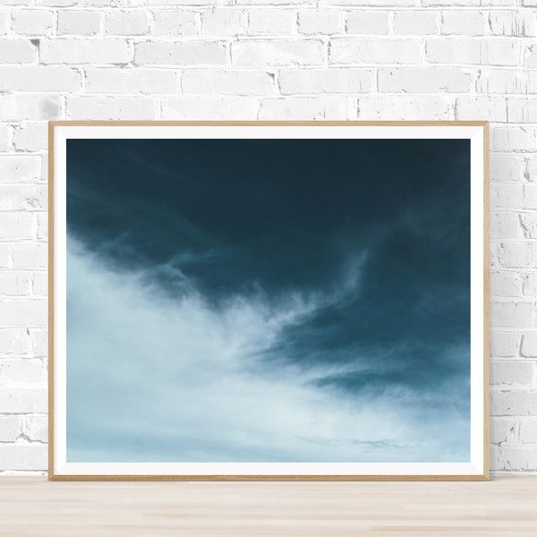 Abstract Cloud Photography Print, Cloud Sky Photography, Large Wall Art, Cloud Wall Art, Sky Print,Nature Print, Cloud Art Print